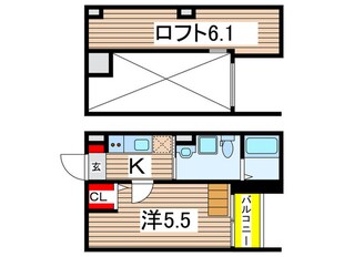 ビソラ西立花の物件間取画像